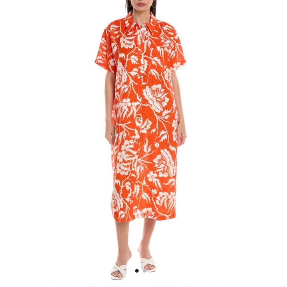 Mara Hoffman Hemp Shirt Dress - Oversized - Fits S/M or size 4
